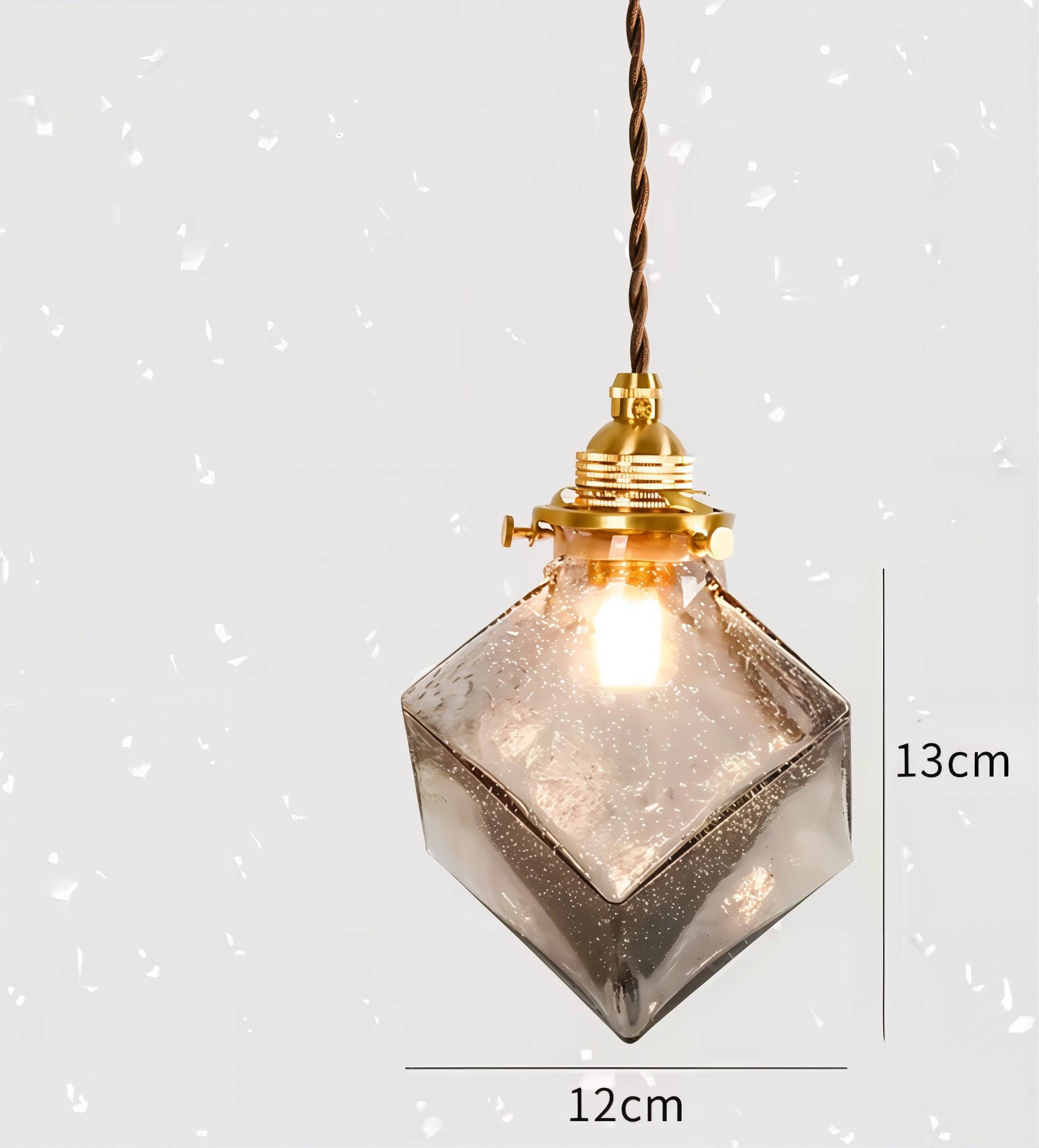 Dark Glass Pendant Light - 225GPL - Modefinity