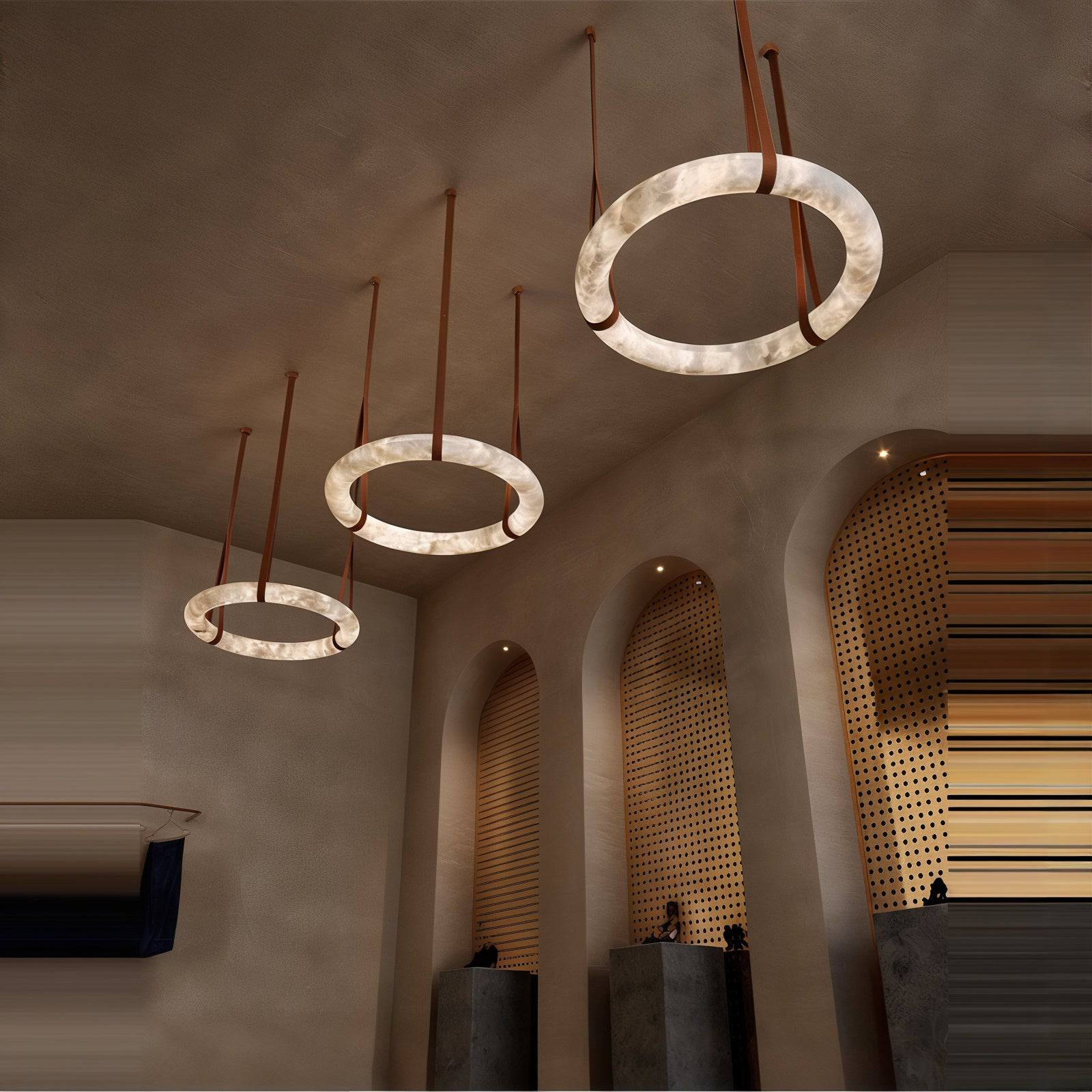 Elegant Circular LED Chandelier - Modefinity