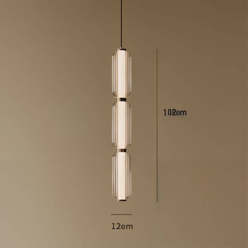 Elegant Glass Stone Pendant Light - Modefinity