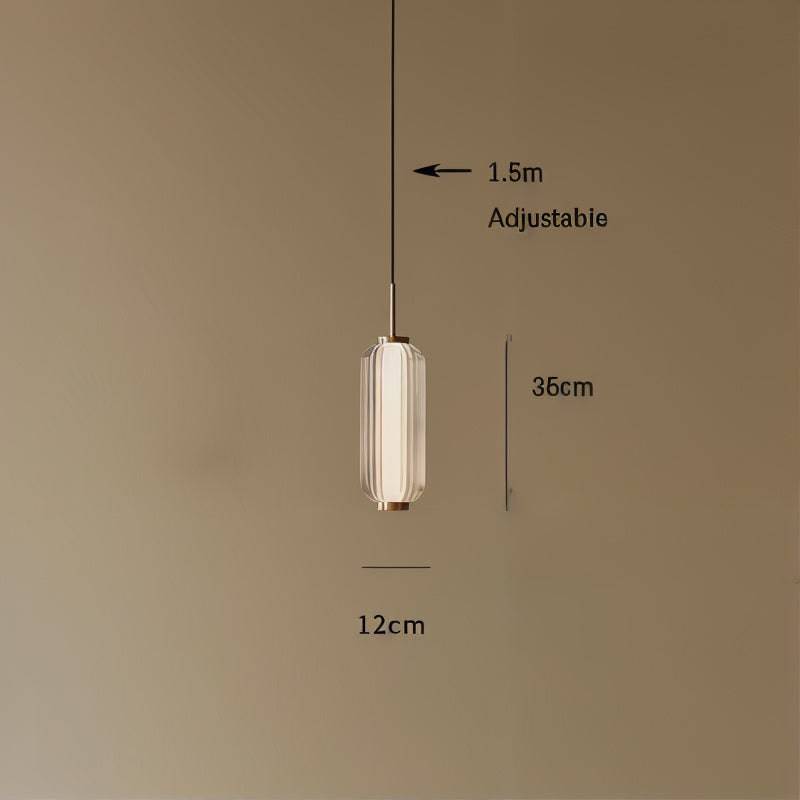 Elegant Glass Stone Pendant Light - Modefinity