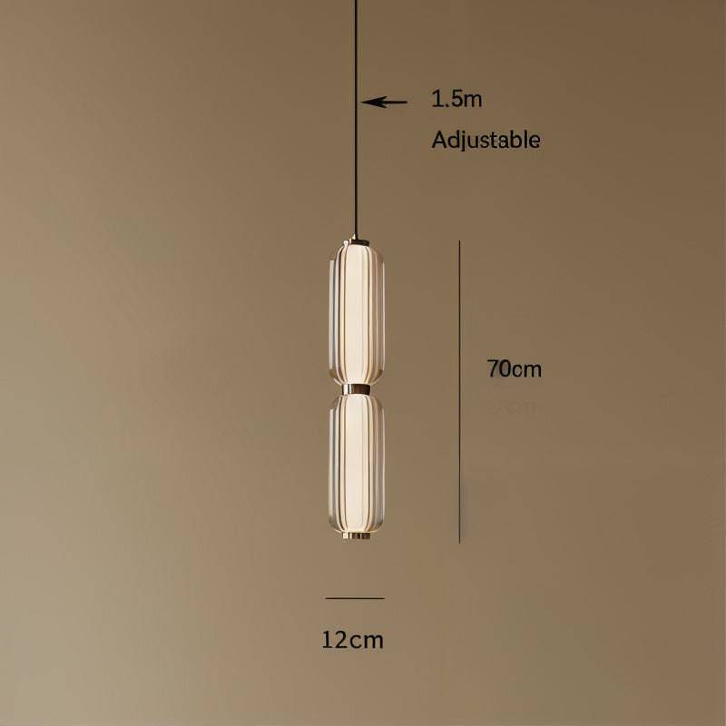 Elegant Glass Stone Pendant Light - Modefinity