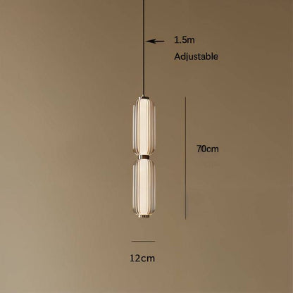 Elegant Glass Stone Pendant Light - Modefinity