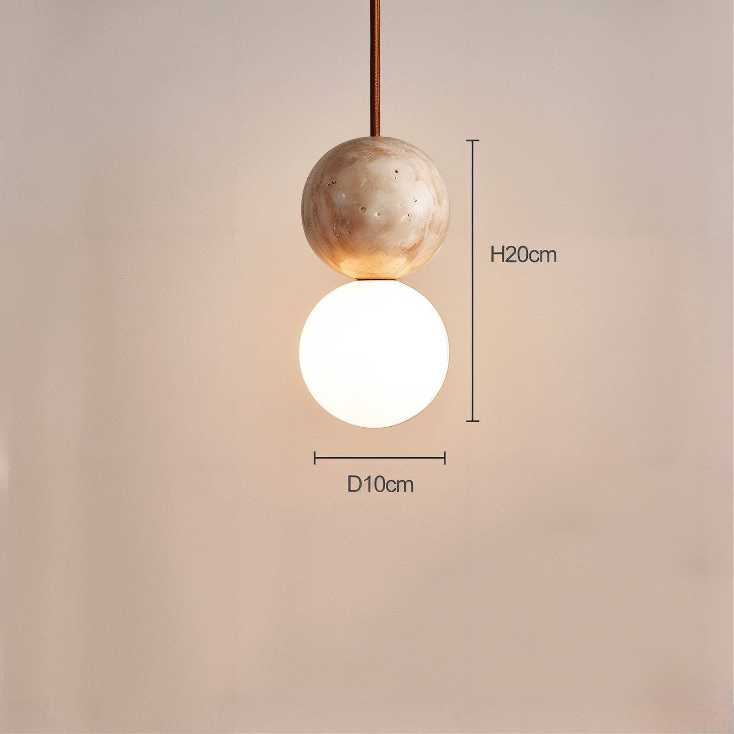 Elegant Sphere Pendant Light - Modefinity