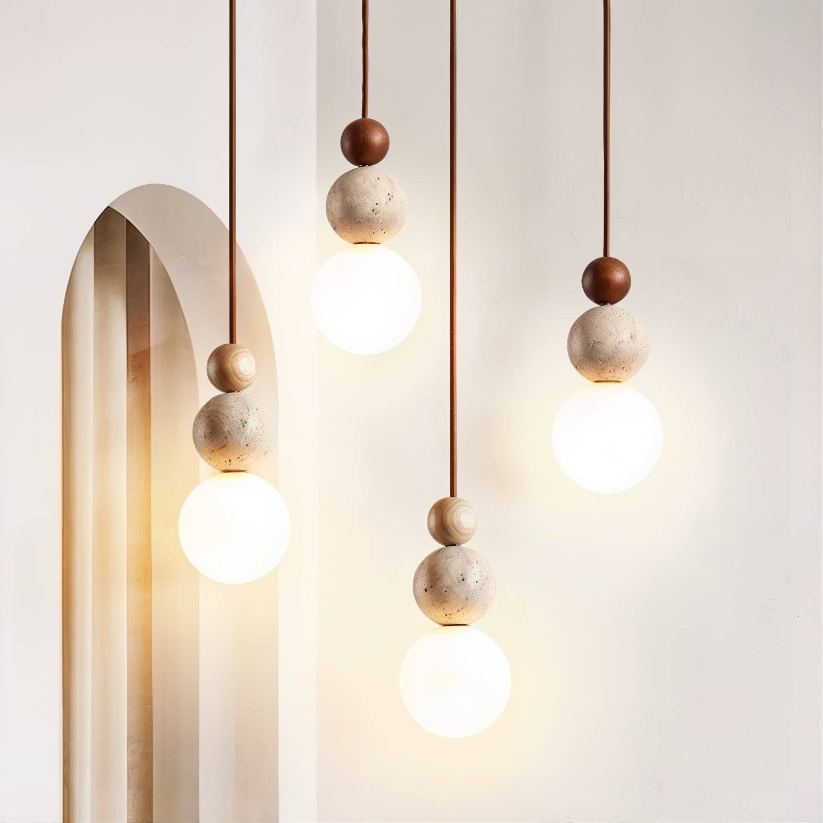 Elegant Wabi-Sabi Pendant Light Fixture | ModefinityElegant Wabi-Sabi ...