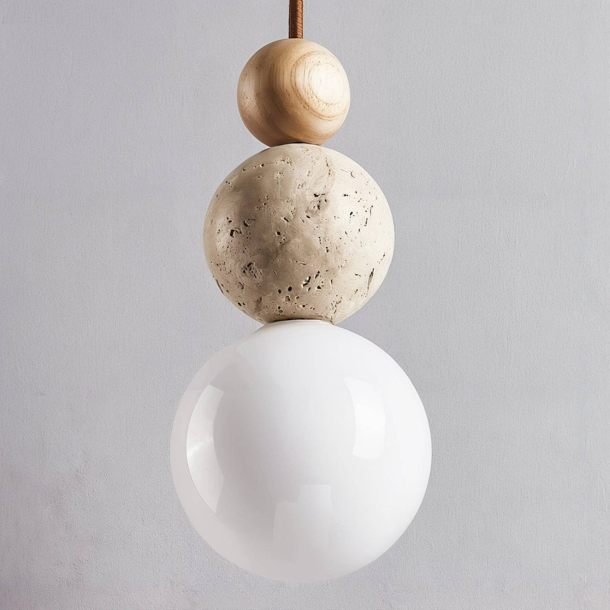 Elegant Wabi-Sabi Pendant Light Fixture
