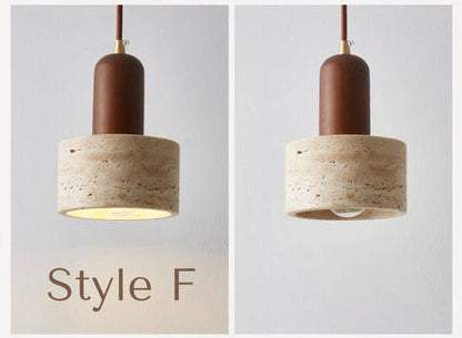 Cave Stone Pendant Lights