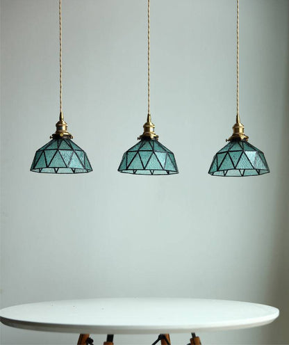 Faux Stained Glass Pendant Light - 209GPL - Modefinity