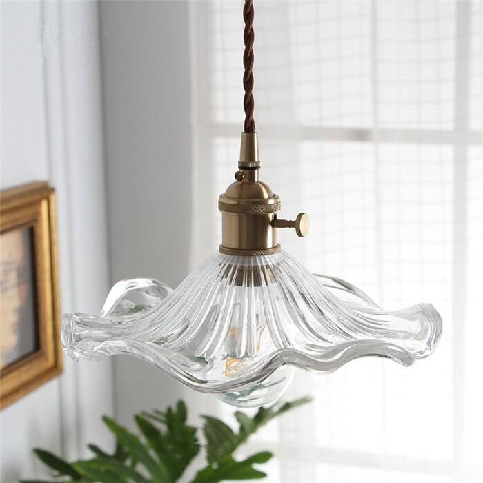 Flower Glass Pendant Light - 224GPL - Modefinity