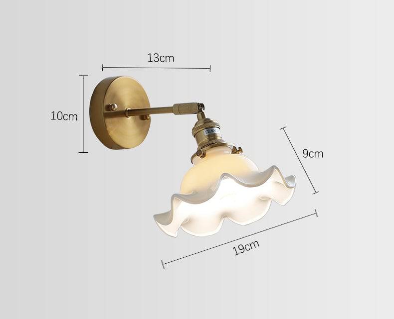 Flower Plug In Wall Sconce Light - 223GBWL - Modefinity