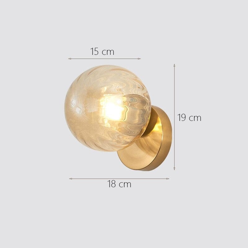 Flush Glass Wall Light - 204GWL - Modefinity