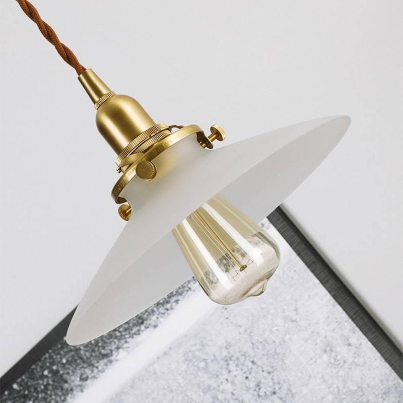 Frosted Glass Pendant Light - 222GPL - Modefinity