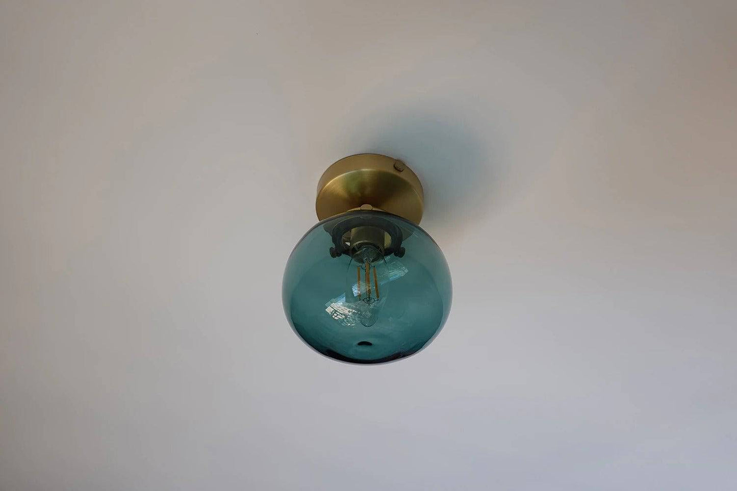 Glass Globe Wall Sconce Light - 214GBWL - Modefinity