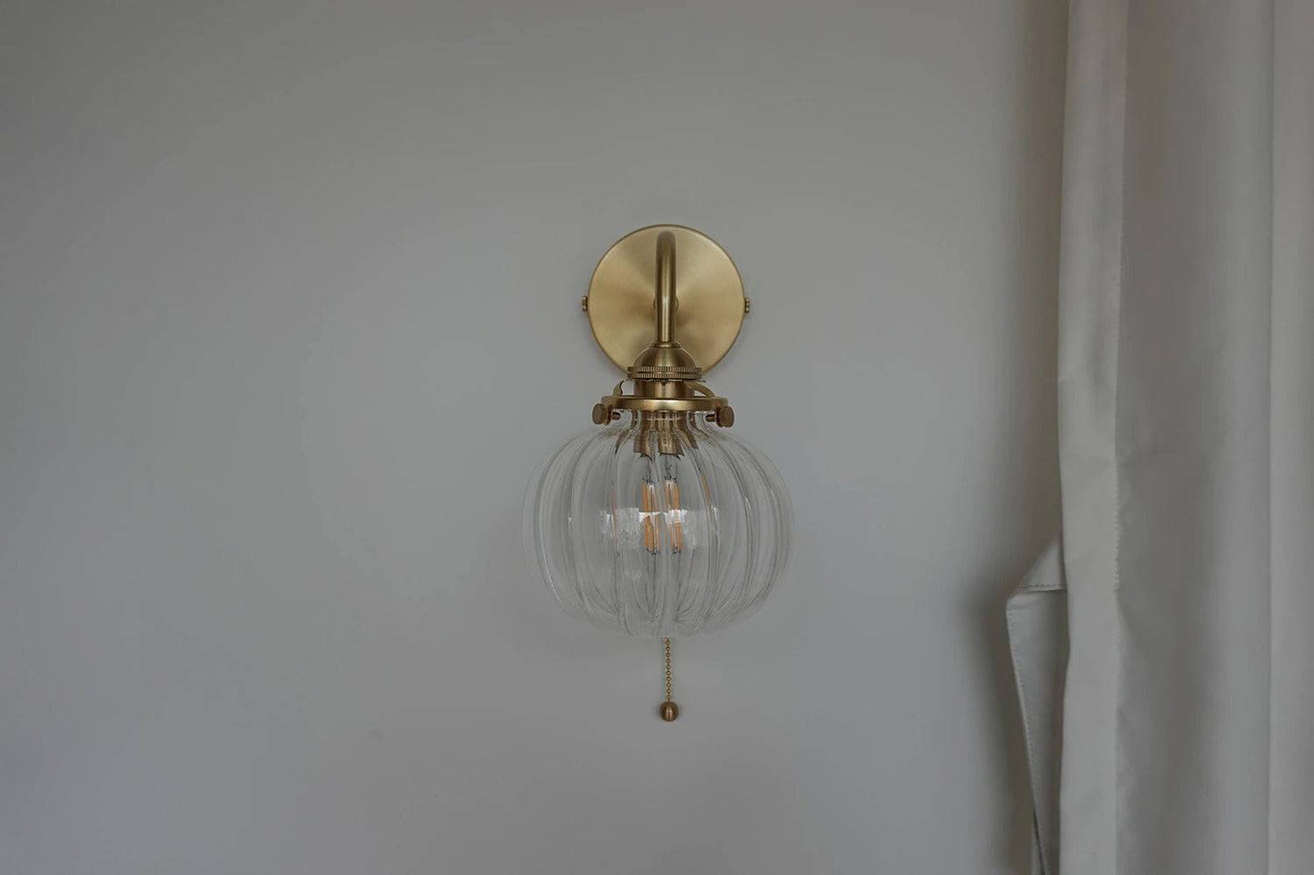 Glass Globe Wall Sconce Light - 215GBWL - Modefinity