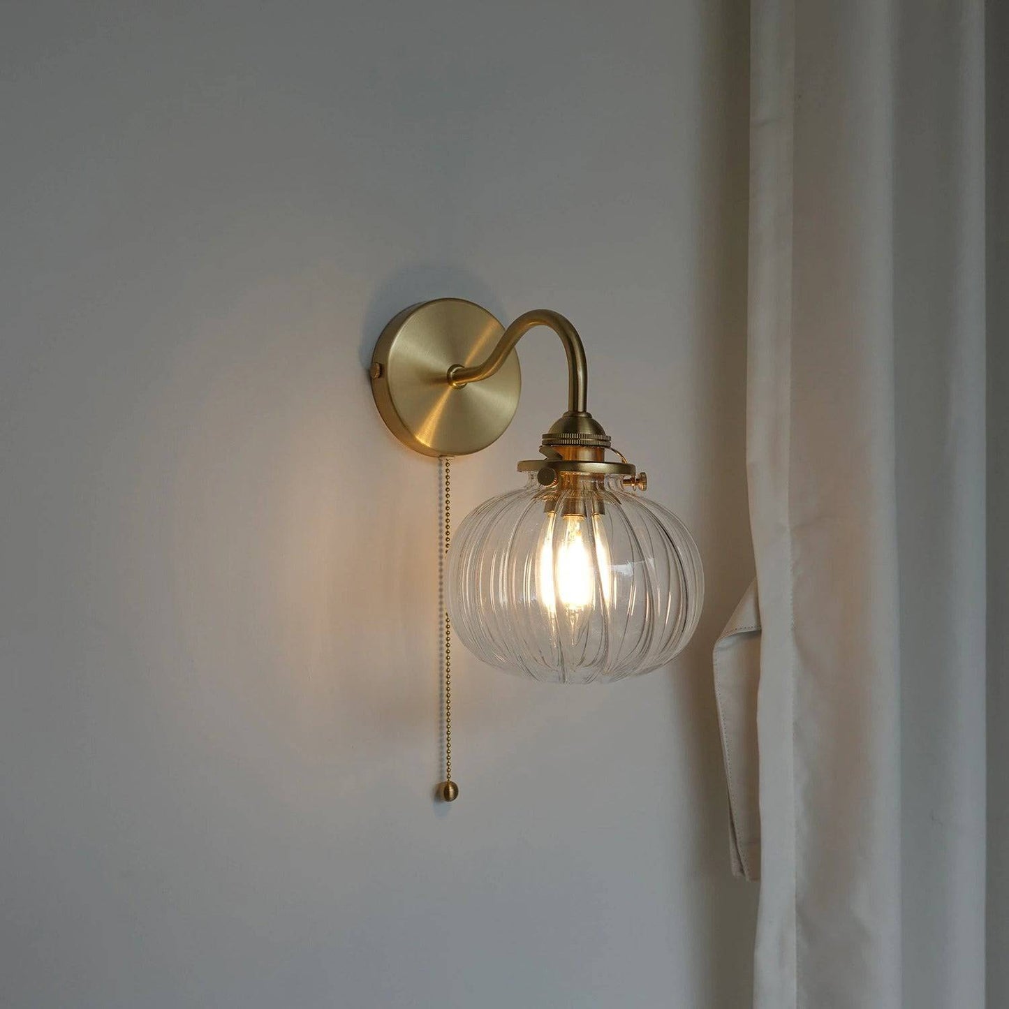 Glass Globe Wall Sconce Light - 215GBWL - Modefinity