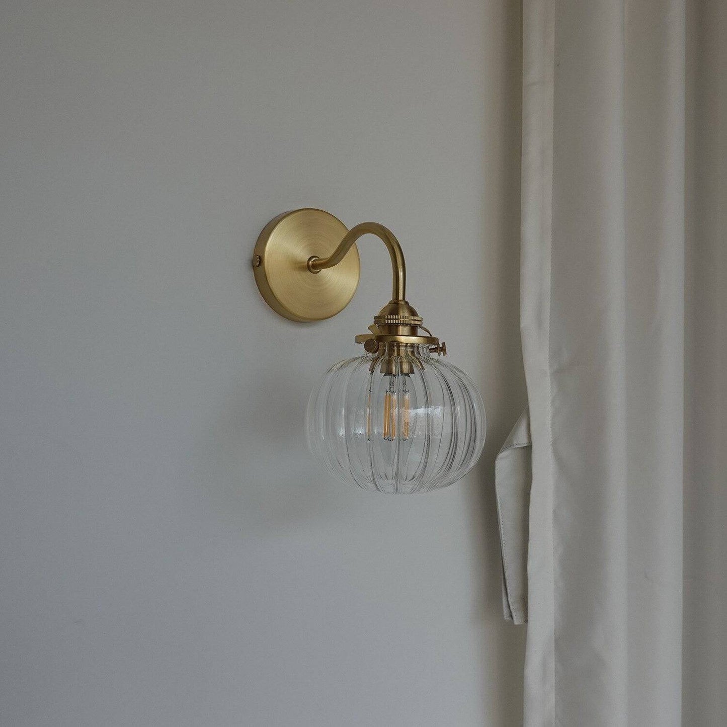 Glass Globe Wall Sconce Light - 215GBWL - Modefinity