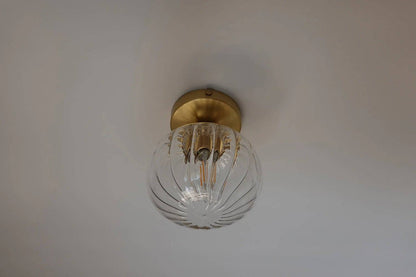 Glass Globe Wall Sconce Light - 215GBWL - Modefinity