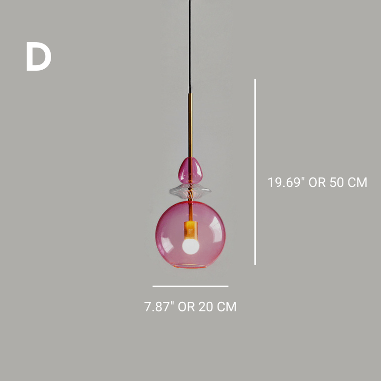 Glass Pendant Light - 218GPL - Modefinity