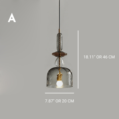 Glass Pendant Light - 218GPL - Modefinity