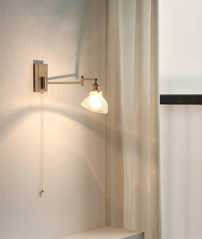 Glass Swing Arm Wall Light - 204SAL - Modefinity