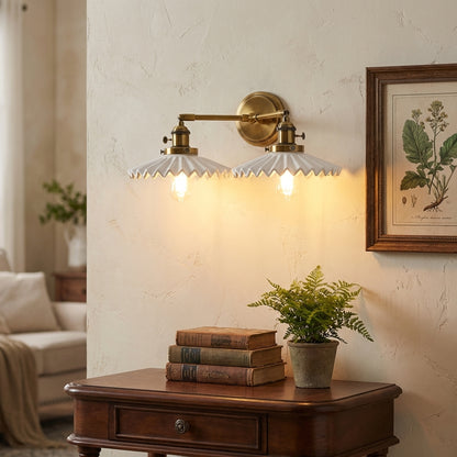Antique Ceramic Double Light - 101CDL - Modefinity