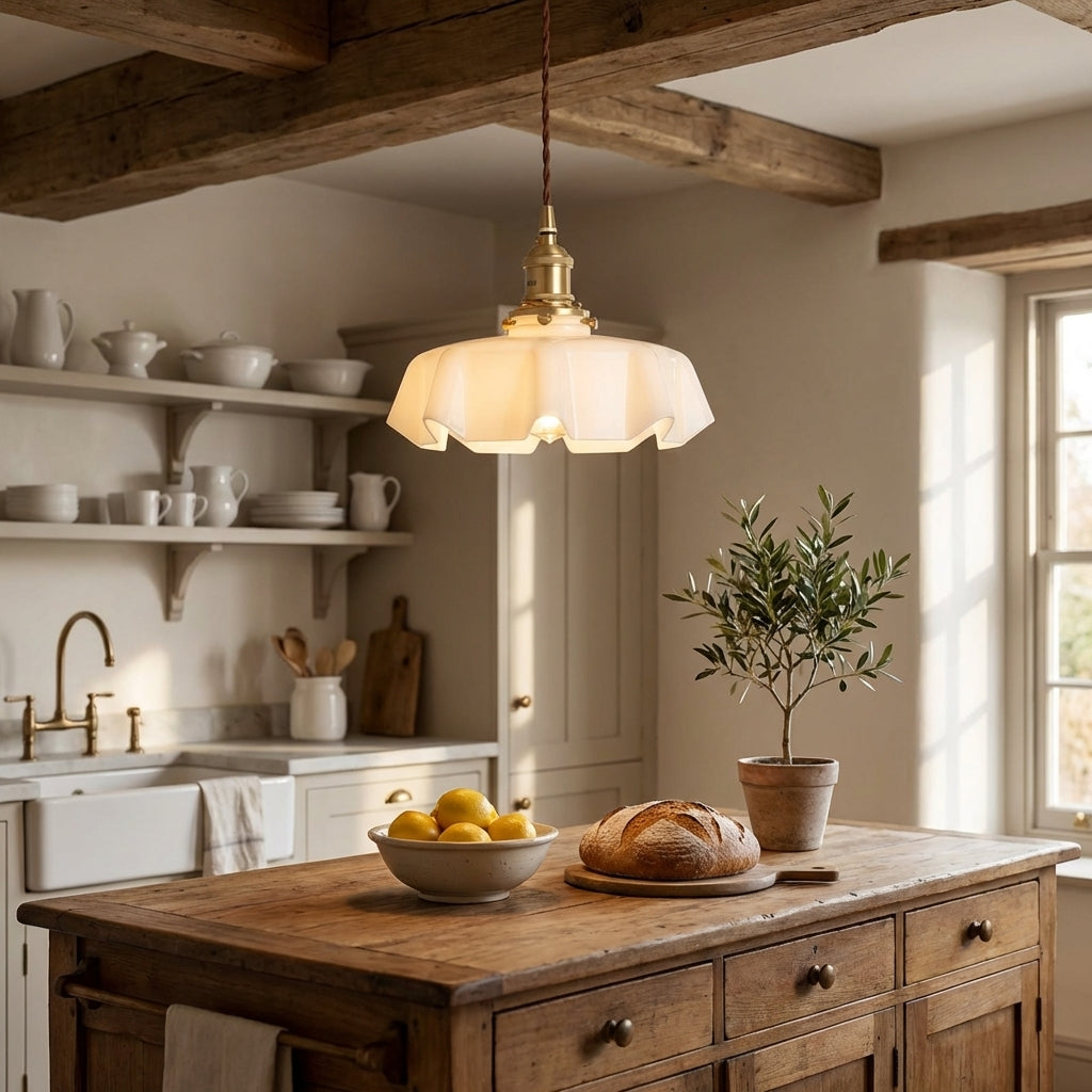 Retro Glass Pendant Light - 215GPL - Modefinity