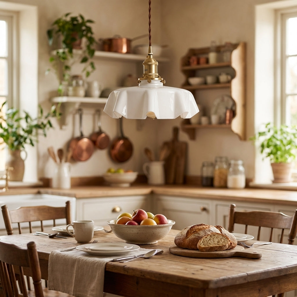 Retro Glass Pendant Light - 215GPL - Modefinity