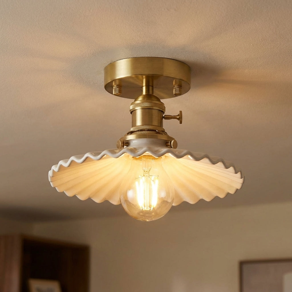 Ceramic Ceiling Flush Light - 102CFL - Modefinity