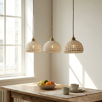 Ceramic Brass Pendant Light - 122PL - Modefinity