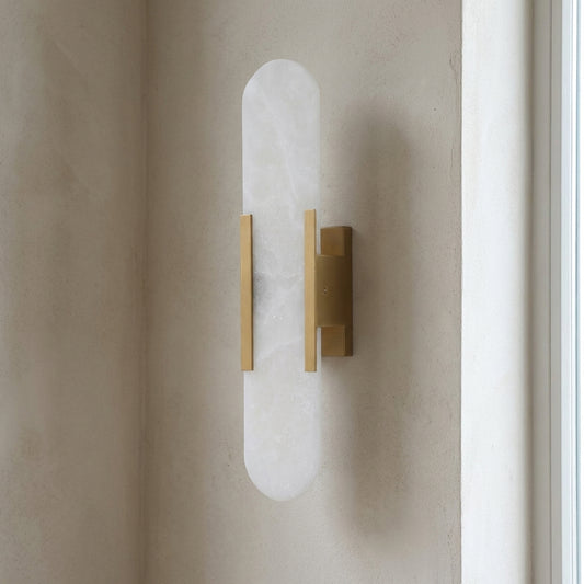 Marble Brass Wall Sconce - 210MWL - Modefinity