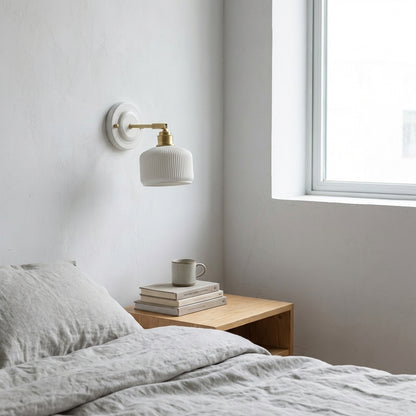 Ceramic Glass Wall Sconce Lighting - 111CWP - Modefinity