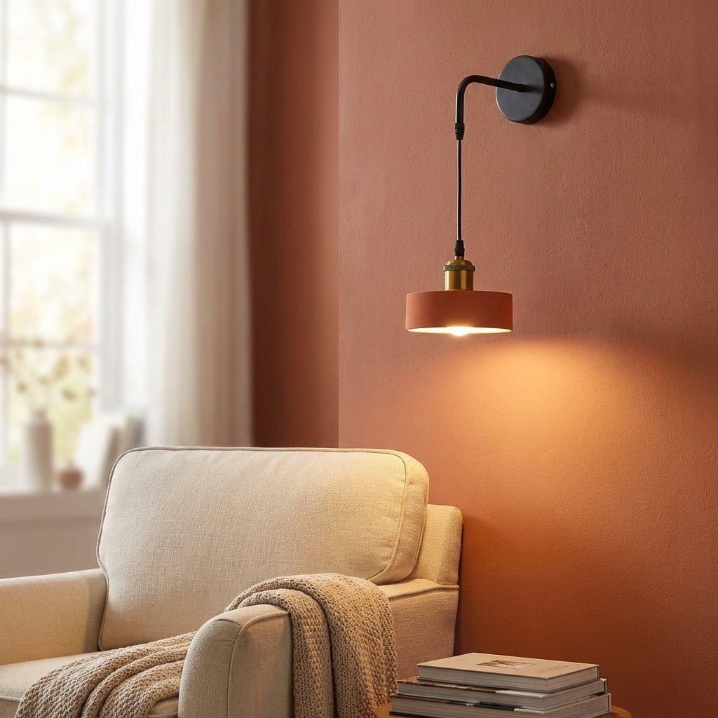 Modern Cement Wall Light - 201CWL - Modefinity