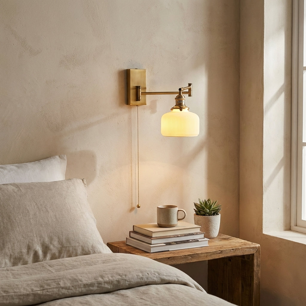 Ceramic Swing Arm Wall Light - 205SAL - Modefinity