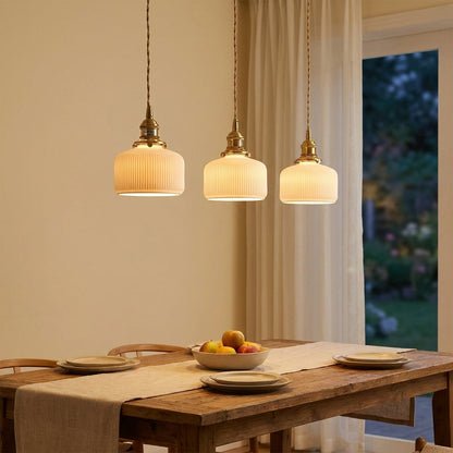 Ceramic Brass Pendant Light - 102PL - Modefinity