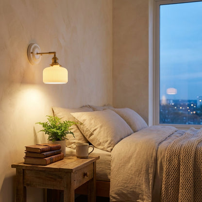 Ceramic Wall Sconce - 102CWP - Modefinity