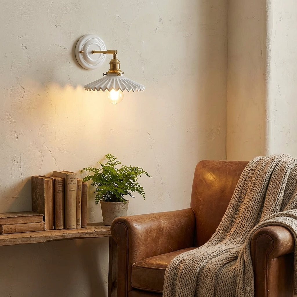Ceramic Wall Sconce - 103CWP - Modefinity