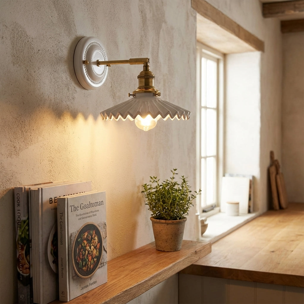 Ceramic Wall Sconce - 103CWP - Modefinity