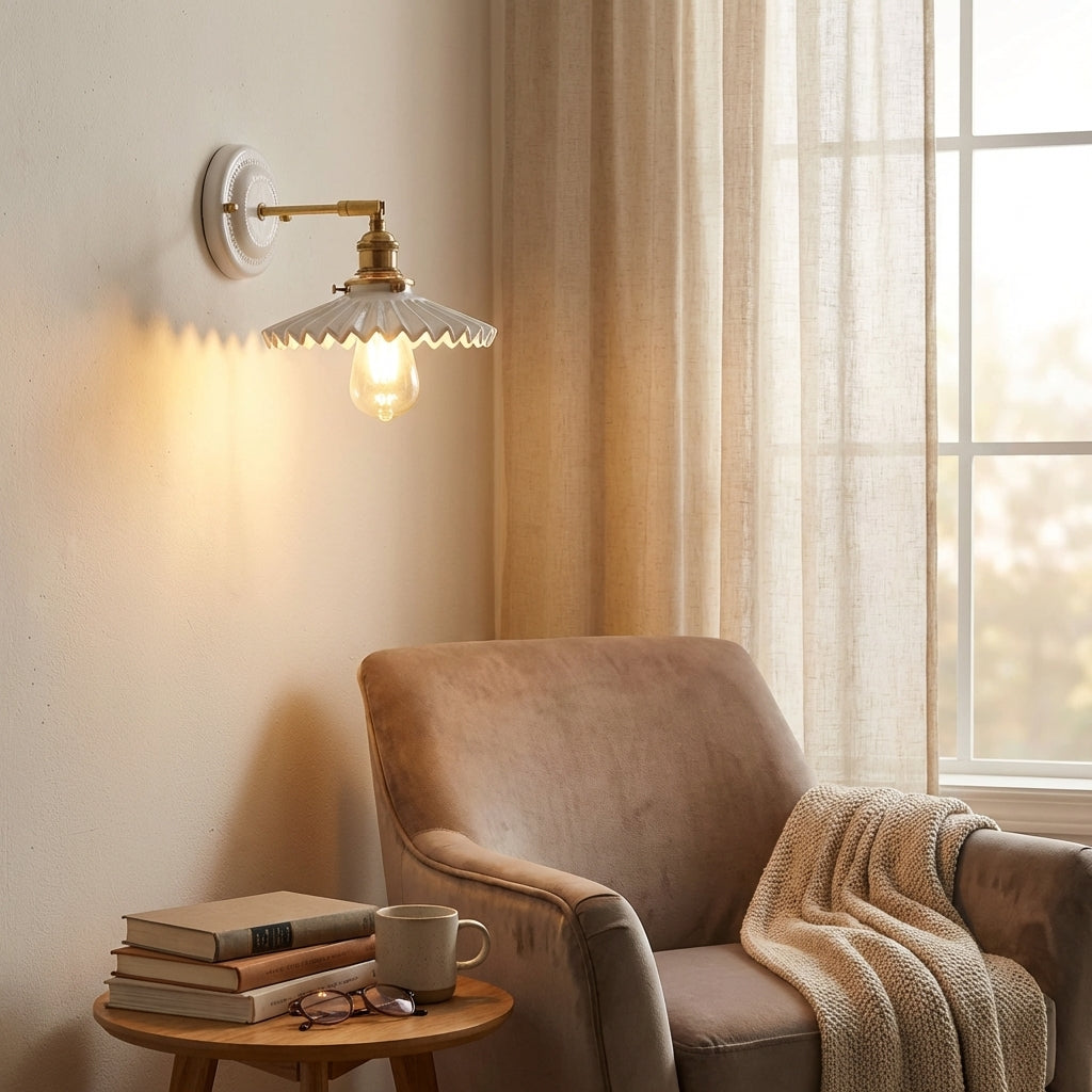 Ceramic Wall Sconce - 103CWP - Modefinity