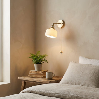 Brass Ceramic Wall Sconce - 201ST - Modefinity
