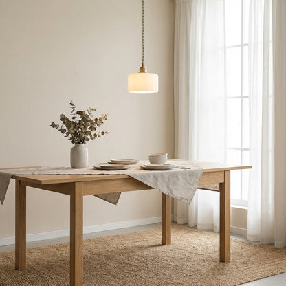 White Glass Pendant Light - 204GPL - Modefinity