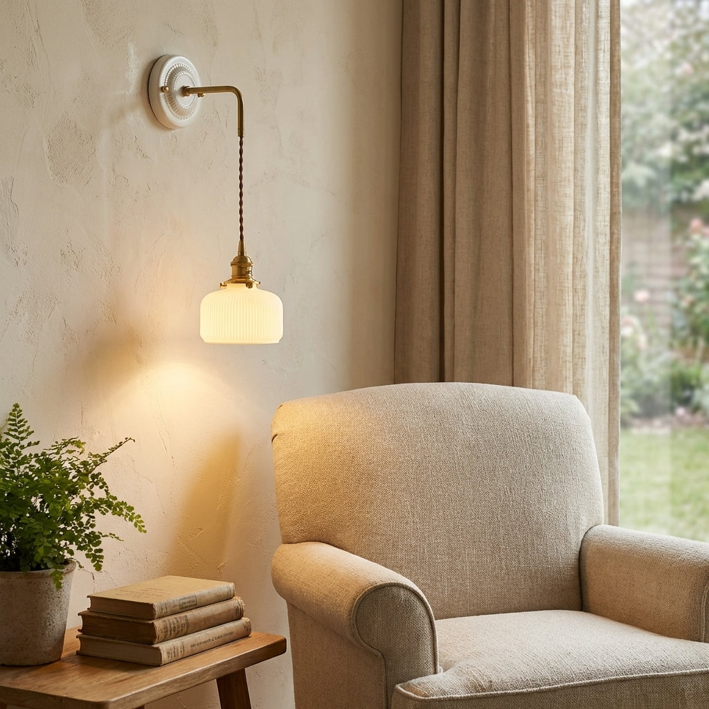 Ceramic Wall Sconce - 104CWP - Modefinity