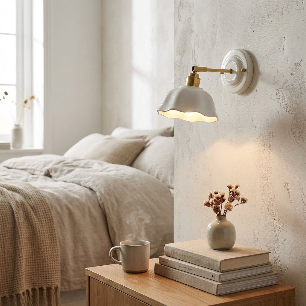 Ceramic Wall Sconce - 106CWP - Modefinity