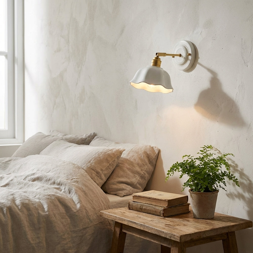 Ceramic Wall Sconce - 106CWP - Modefinity