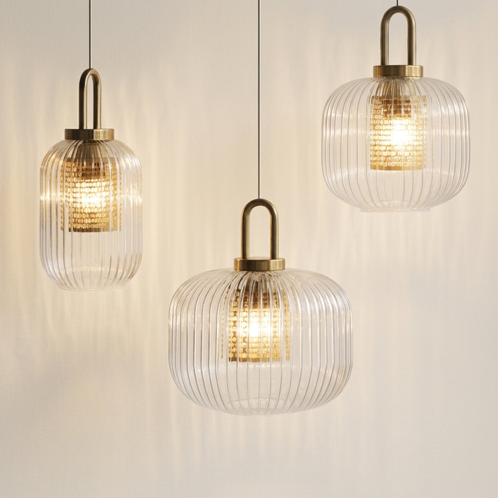 Clear Glass Pendant Light - 103PL