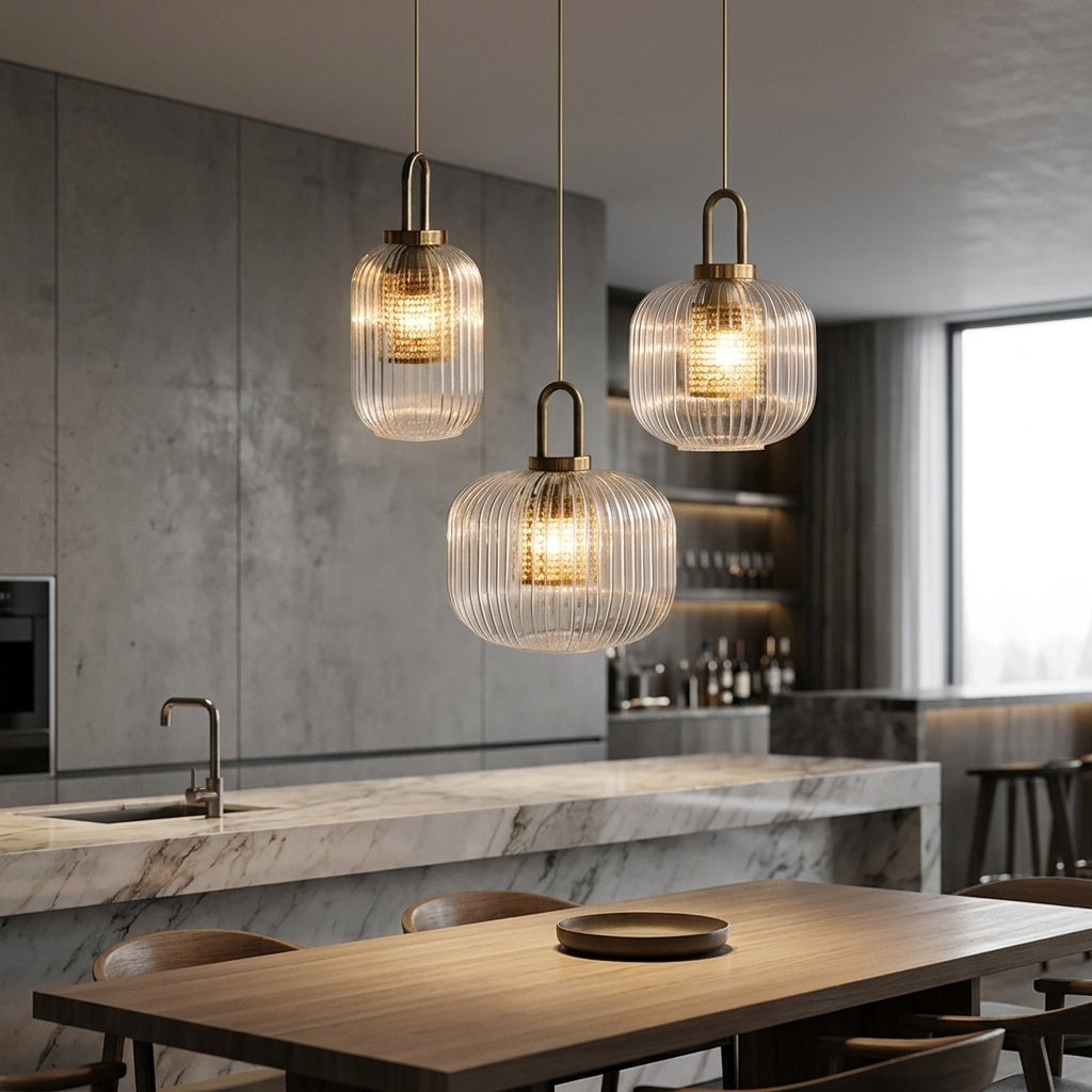 Clear Glass Pendant Light - 103PL - Modefinity