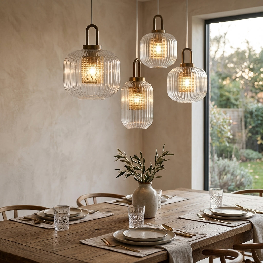Clear Glass Pendant Light - 103PL - Modefinity
