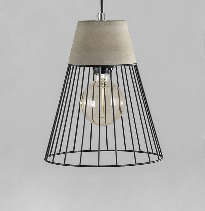 Gray Cement Pendant Light - 105CM - Modefinity