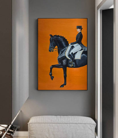 Hermes Jokey Style Wall Art - Modefinity