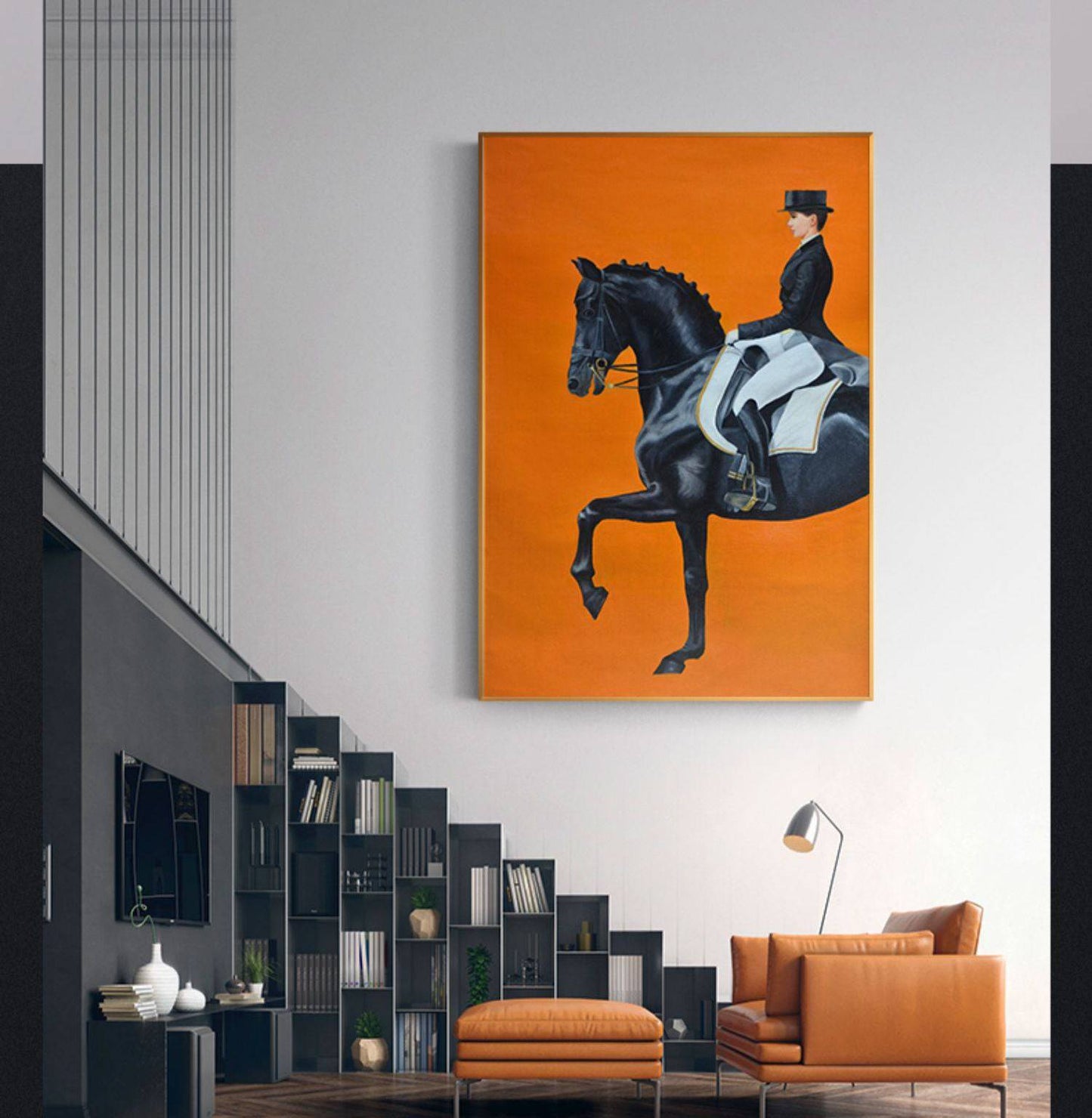 Hermes Jokey Style Wall Art - Modefinity