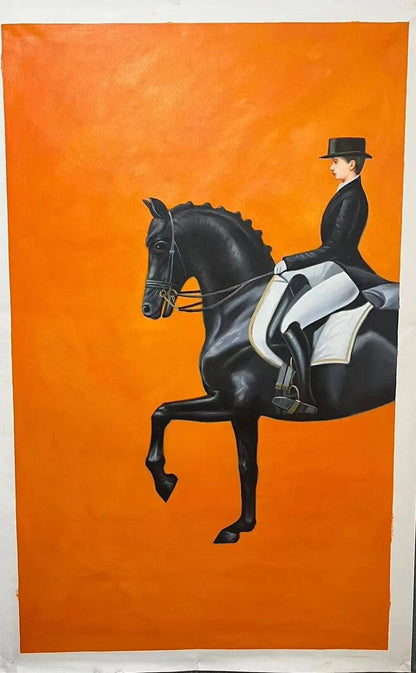 Hermes Jokey Style Wall Art - Modefinity