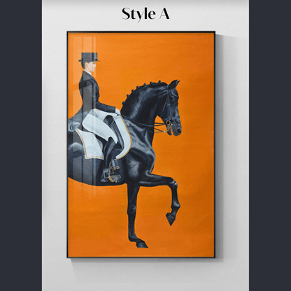 Hermes Jokey Style Wall Art - Modefinity